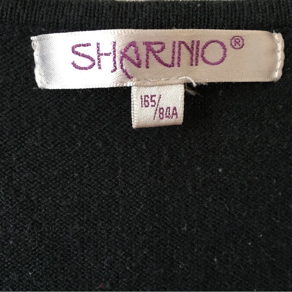 Vintage 90's Black Square Neck Sweater - Picture 13 of 15